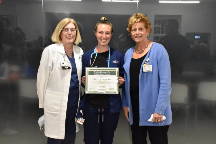 Evangelical Community Hospital awards DAISY Honor for Nursing Excellence to Shelby Ruch